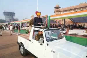 75वां गणतंत्र दिवस गरिमा पूर्वक मनाया गया,खाद्य एवं नागरिक आपूर्ति मंत्री गोदारा ने किया मुख्य समारोह में ध्वजारोहण