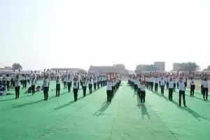 75वां गणतंत्र दिवस गरिमा पूर्वक मनाया गया,खाद्य एवं नागरिक आपूर्ति मंत्री गोदारा ने किया मुख्य समारोह में ध्वजारोहण