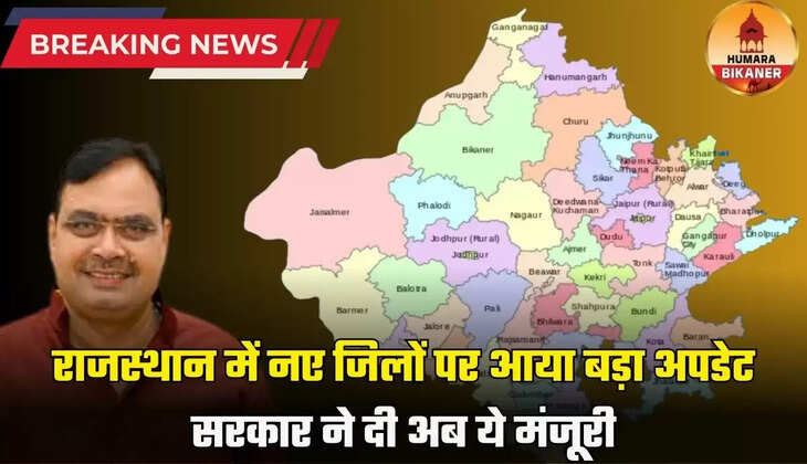 rajasthan new districts