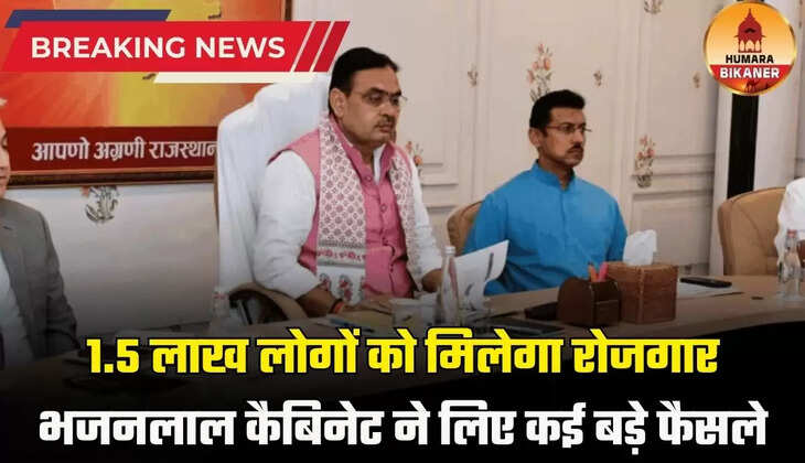 rajasthan cabinet decisions