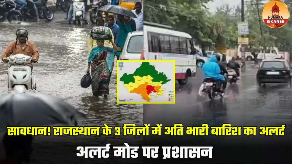 Rajasthan Rain Alert