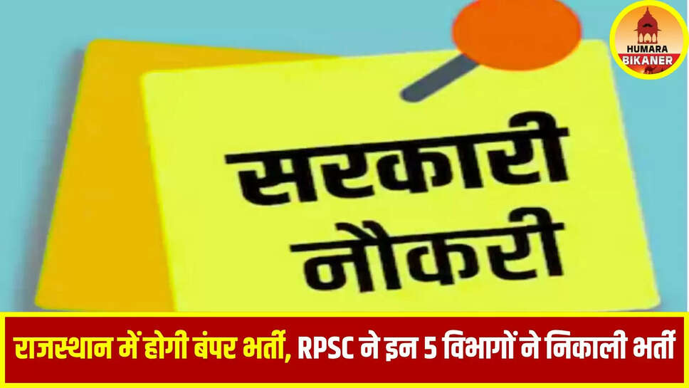 Rajasthan Jobs Alert