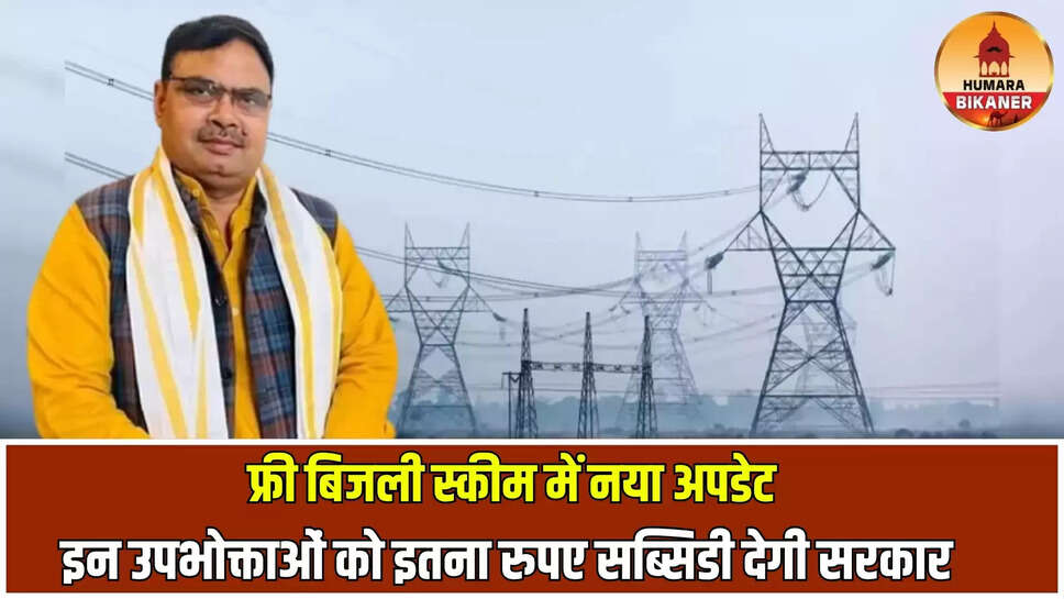 rajasthan free electricity