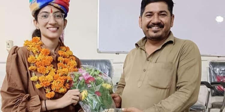 भीनासर की प्रगति ने बढ़ाया बीकानेर का मान, 57 वी रैंक प्राप्त कर बनी कार्यकारी अधिकारी