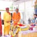 श्रीमद्भागवत कथा में उमड़े श्रद्धालु, सोमवार को मनाएं श्रीराम व श्रीकृष्ण जन्मोत्सव* *काम, क्रोध, लोभ, मोह से मुक्ति का सर्वोत्तम माध्यम है सत्संग : धर्मेश महाराज
