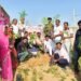 हरियाली अमावस्या पर जन अधिकार सेना ( सामाजिक हिंदुत्वादी संगठन) द्वारा 101 पौधों का रोपण