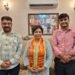 विप्र फाउंडेशन बीकानेर शहर के युवा जिलाध्यक्ष एडवोकेट पंकज पीपलवा की राष्ट्रीय महिला आयोग की अध्यक्ष विजया रहाटकर से शिष्टाचार भेंट