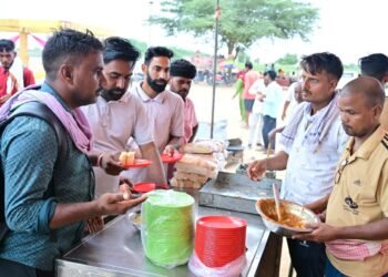 रामदेवरा पदयात्रियों के लिए भक्ति और सेवा का संगम, 29वां भण्डारा शुरू