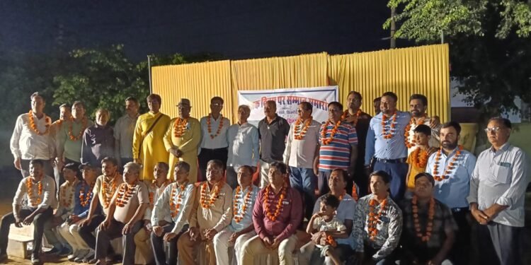 शिक्षक दिवस पर गणगौर पार्क, किस्मीदेसर में सर्व समाज शिक्षक सम्मान समारोह