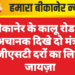 बीकानेर के कालू रोड पर अचानक दिखे दो मंत्री, जीएसटी दरों का लिया जायज़ा