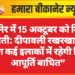 बीकानेर में 15 अक्टूबर को बिजली कटौती: दीपावली रखरखाव के कारण कई इलाकों में रहेगी विद्युत आपूर्ति बाधित”