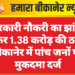 सरकारी नौकरी का झांसा देकर 1.38 करोड़ की ठगी, बीकानेर में पांच जनों पर मुकदमा दर्ज