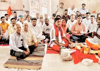 एक नवम्बर को होगा माली सैनी सामूहिक विवाह समारोह, गणेश विराजित कर मांगलिक कार्यक्रमों की हुई शुरुआत