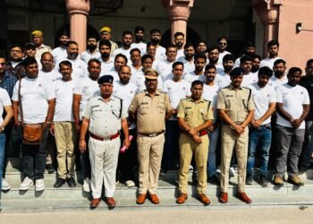 बीकानेर यातायात पुलिस का अभिनव कदम — जागरूक नागरिक बने “यातायात पुलिस मित्र”