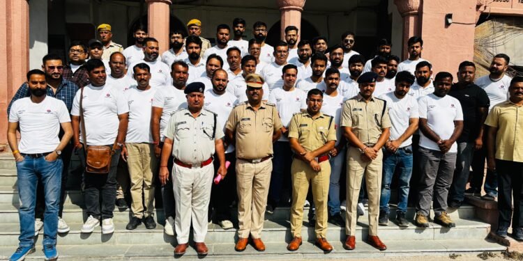बीकानेर यातायात पुलिस का अभिनव कदम — जागरूक नागरिक बने “यातायात पुलिस मित्र”