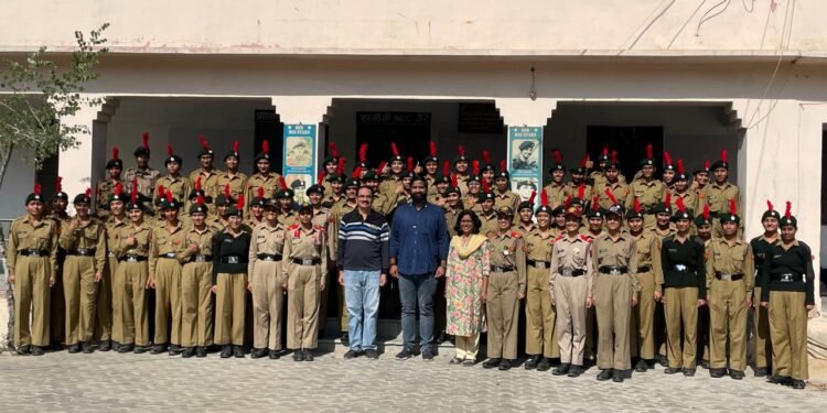 एम.एस. कॉलेज में मनाया गया 77वां एनसीसी दिवस, कैडेट्स ने दी विविध प्रस्तुतियां