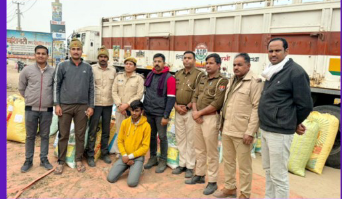 शेरूणा पुलिस की बड़ी कार्रवाई: ट्रेलर से 838 किलो अवैध डोडा जब्त, तस्कर गिरफ्तार