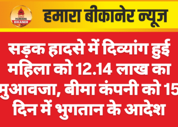 सड़क हादसे में दिव्यांग हुई महिला को 12.14 लाख का मुआवजा, बीमा कंपनी को 15 दिन में भुगतान के आदेश