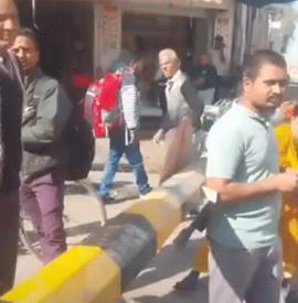 बीकानेर में ऑटोमैटिक सेंसर फाटक अचानक गिरा, बाल-बाल टला बड़ा हादसा
