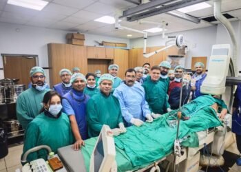 हल्दीराम हार्ट हॉस्पिटल में दो दिवसीय कैंप में 11 मरीजों के हृदय के छेद, डिवाइस से बंद