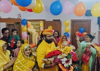 नंद के आनंद भयो: भागवत कथा में पांचवें दिन नंदोत्सव का उल्लास