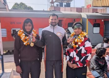 69वीं SGFI प्रतियोगिता में 2 स्वर्ण व 2 कांस्य पदक जीतकर बढ़ाया जिले का मान