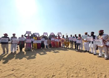 मकर संक्रांति पर रायसर के धोरों में गूंजा ‘बोई काट्या’, पहली बार हुआ भव्य पतंग उत्सव