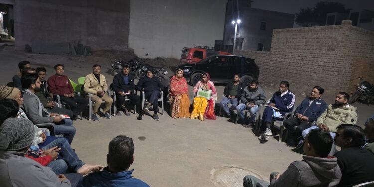 बजरंग नगर में विराट हिन्दू सम्मेलन को लेकर बैठक, जगदीश सोलंकी बने अध्यक्ष