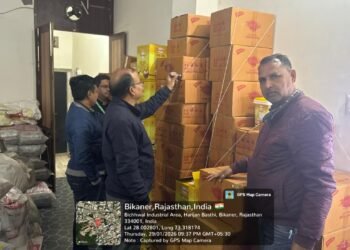 बीकानेर: अभियान के तहत 1,525 किलो घी सीज, रानी बाजार की फर्म पर कार्रवाई
