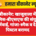 बीकानेर: खाजूवाला में पुलिस-बीएसएफ की संयुक्त कार्रवाई, गांजा-स्मैक व देशी पिस्टल बरामद