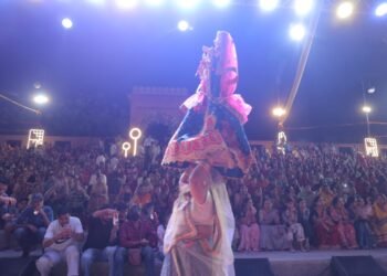 धरणीधर तालाब पर “खेलण दो गणगौर” महोत्सव का भव्य समापन