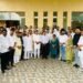 निवर्तमान जिला कलेक्टर नम्रता वृष्णि व जिला परिषद के पूर्व सीईओ सोहनलाल चौधरी का किया अभिनंदन