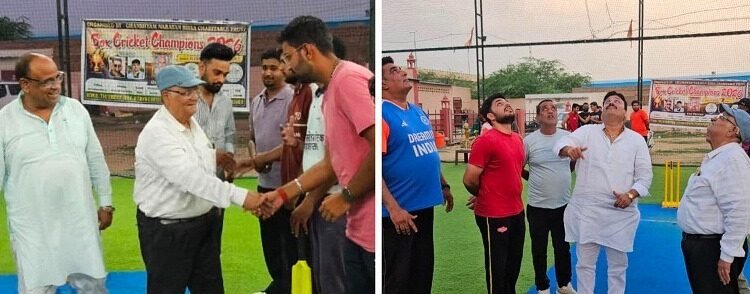 बीकानेर में बॉक्स क्रिकेट चैम्पियनशिप का आगाज, विकेट वॉरियर्स और बीकानेर रॉयल्स अगले दौर में