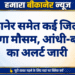बीकानेर समेत कई जिलों में बदलेगा मौसम, आंधी-बारिश का अलर्ट जारी