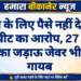 शराब के लिए पैसे नहीं देने पर मारपीट का आरोप, 27 ग्राम सोने का जड़ाऊ जेवर भी हुआ गायब