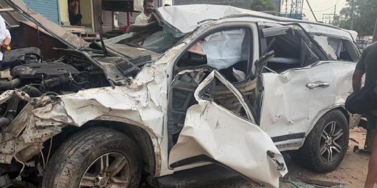 बीकानेर में देर रात तेज रफ्तार फॉर्च्यूनर बनी काल, स्कूटी को मारी टक्कर; दो की मौके पर मौत