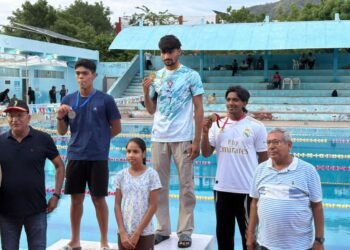 राज्यस्तरीय में यशवीर सिंह मेड़तिया ने जीता 100 मीटर ब्रेस्ट स्टॉक में ब्रॉन्ज मेडल