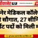 बीकानेर मेडिकल कॉलेज को बड़ी सौगात, 27 सीनियर रेजिडेंट पदों को मिली मंजूरी