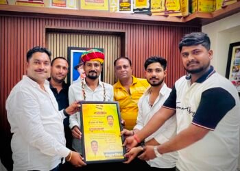 जिला कांग्रेस कमेटी बीकानेर देहात के प्रवक्ता बनने पर संजय गोयल का आत्मीय स्वागत