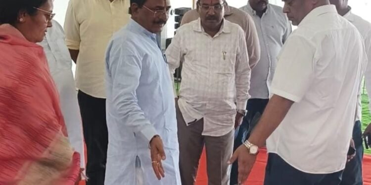 मुख्यमंत्री भजनलाल शर्मा के प्रस्तावित मेघासर दौरे को लेकर भाजपा नेताओं ने किया कार्यक्रम स्थलों का निरीक्षण