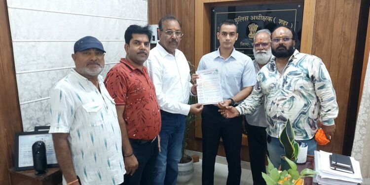 श्री लक्ष्मीनाथ मंदिर में तीज, ऊभ-छठ व जन्माष्टमी पर विशेष पुलिस व्यवस्था की मांग