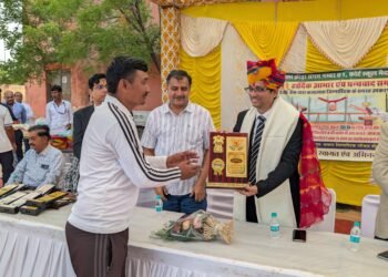बीकानेर में एसबीआई की नई सौगात: आधुनिक बैंक शाखा का शुभारंभ, जिम्नास्टिक खिलाड़ियों को 7.50 लाख की खेल सामग्री