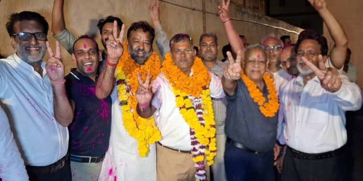 माहेश्वरी सभा (शहर) बीकानेर के अध्यक्ष बने सुनील सारड़ा, 7 मतों से जीत