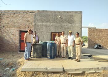 बीकानेर में आबकारी विभाग की बड़ी कार्रवाई, 600 लीटर अवैध स्प्रिट बरामद