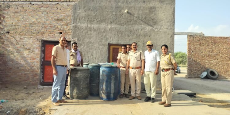 बीकानेर में आबकारी विभाग की बड़ी कार्रवाई, 600 लीटर अवैध स्प्रिट बरामद