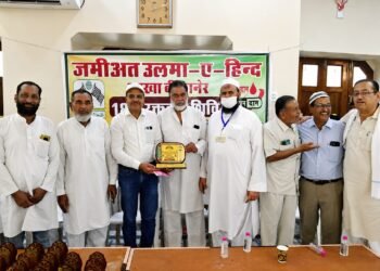 जमीअत उलमा-ए-हिन्द का 18वाँ रक्तदान शिविर सफलतापूर्वक सम्पन्न, 416 रक्तदाताओं ने किया रक्तदान