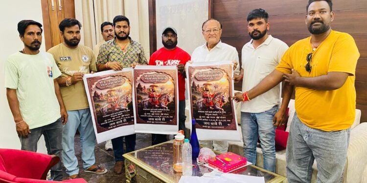 रामदेवरा पैदल यात्रियों की सेवा को तैयार द्वारकाधीश वीर मंडल, डॉ. बी.डी. कल्ला ने किया पोस्टर विमोचन