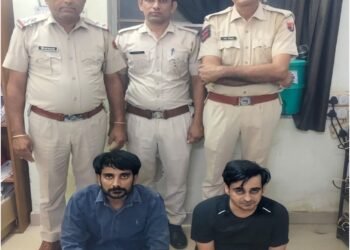 सुजानदेसर में हुई चोरी का हुआ खुलासा, नकबजन और चोरी का सामान खरीदने वाला ज्वैलर गिरफ्तार