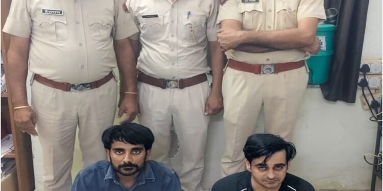 सुजानदेसर में हुई चोरी का हुआ खुलासा, नकबजन और चोरी का सामान खरीदने वाला ज्वैलर गिरफ्तार