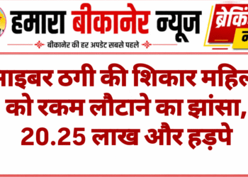 साइबर ठगी की शिकार महिला को रकम लौटाने का झांसा, 20.25 लाख और हड़पे